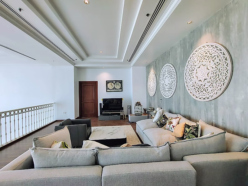 Exquisite 4BR+Maid Penthouse With Panoramic Views In Porto Arabia - The Pearl - Photo 18