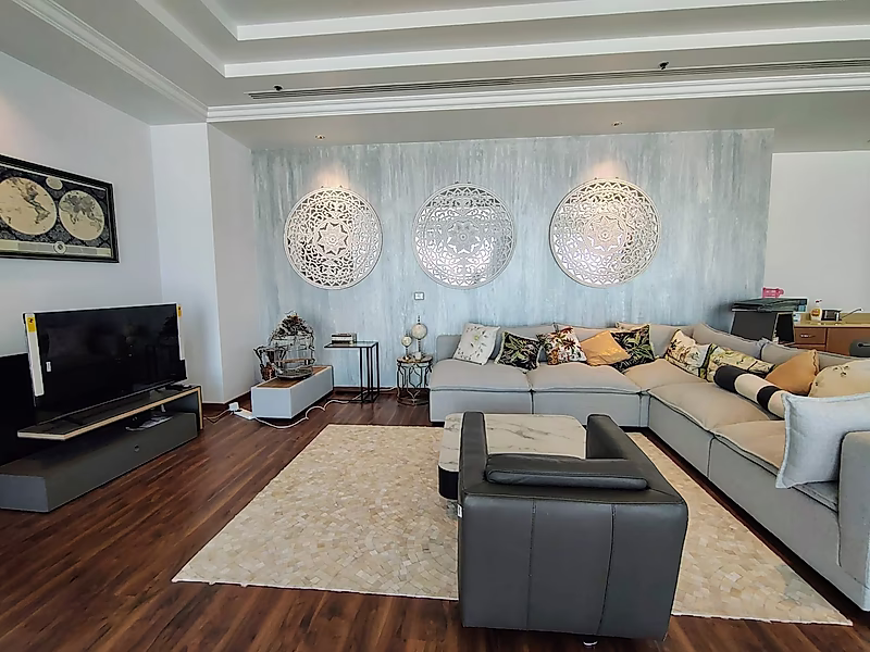 Exquisite 4BR+Maid Penthouse With Panoramic Views In Porto Arabia - The Pearl - Photo 20