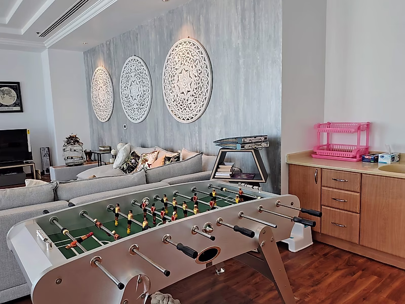 Exquisite 4BR+Maid Penthouse With Panoramic Views In Porto Arabia - The Pearl - Photo 21