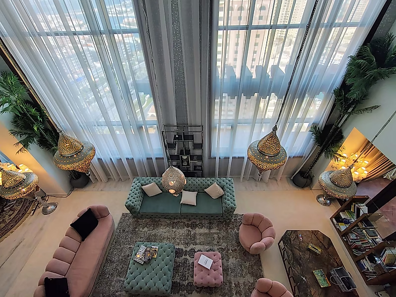 Exquisite 4BR+Maid Penthouse With Panoramic Views In Porto Arabia - The Pearl - Photo 25