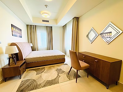 Fully Furnished 2BR Apartment in Lusail Marina | Balcony | Prime Location Near Malls