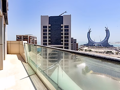 Luxury High-Floor 3-Bedroom Apartment | Full Sea View | Lusail Marina | Lusail City