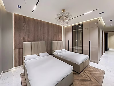 فيلا رائعة بخمس غرف نوم + غرفة للخادمة + غرفة للسائق | مسبح ومصعد | بيرل