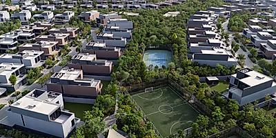 Sophisticated 3BR Townhouse with Modern Finishes