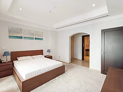 شقة فاخرة بغرفة نوم واحدة بإطلالة مائية