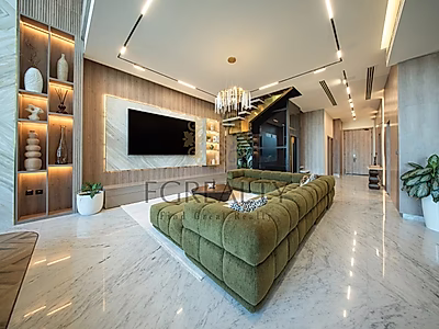 دوبلكس أنيق بإطلالات بانورامية