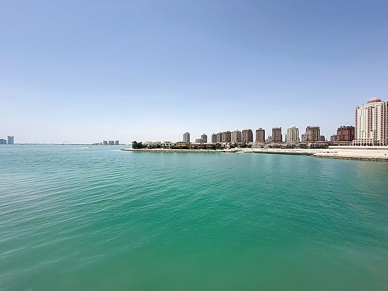 SEA VIEW | FURNISHED 2 BEDROOM TOWNHOUSE | VIVA BAHRIYA | THE PEARL - Photo 12