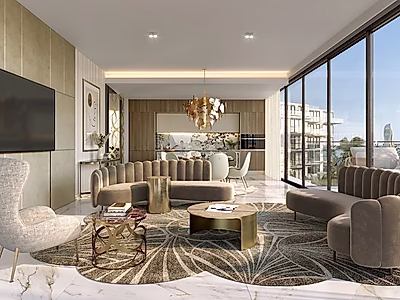 Sophisticated 1BR with Scenic Views