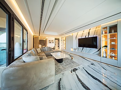 Sophisticated 1+Office with Contemporary Interiors | High Floor | The Pearl