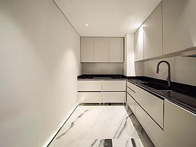 Sophisticated 1+Office with Contemporary Interiors | High Floor | The Pearl