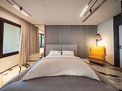 Sophisticated 1+Office with Contemporary Interiors | High Floor | The Pearl