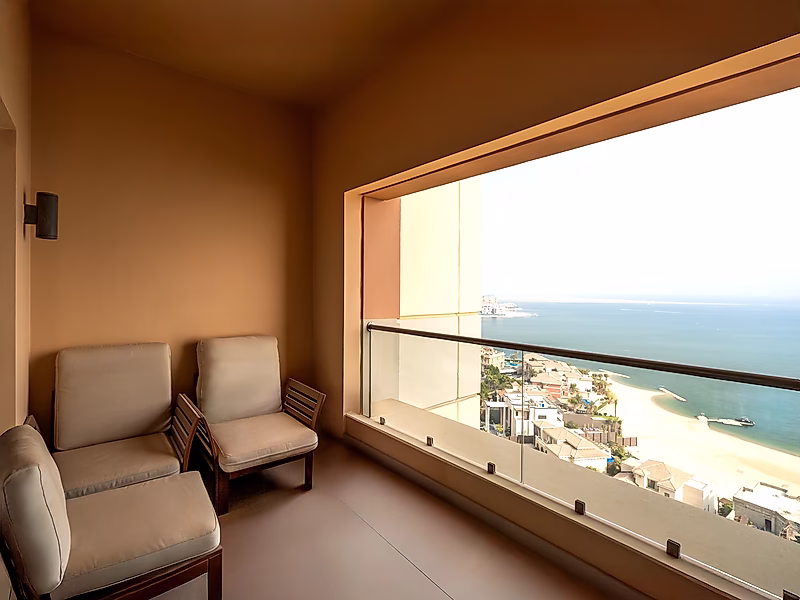 Panoramic Sea View | 2BR+Maid | Furnished | Al Mutahidah - Photo 11