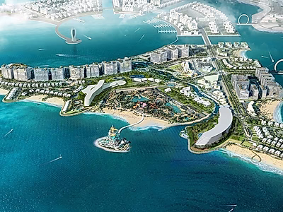 995 Sqm Corner Plot | Qetaifan Island North