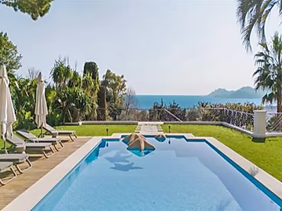 Ultra-Private Luxury Villa with Panoramic Sea Views – Cannes