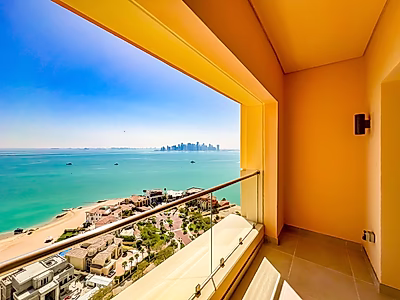 Luxury 2 Bedroom | High Floor | Panoramic Sea Views | Viva Bahriya