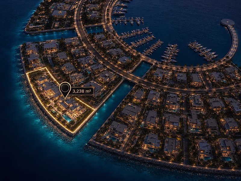 Prime Waterfront Land in Qateifan Island - Photo 1