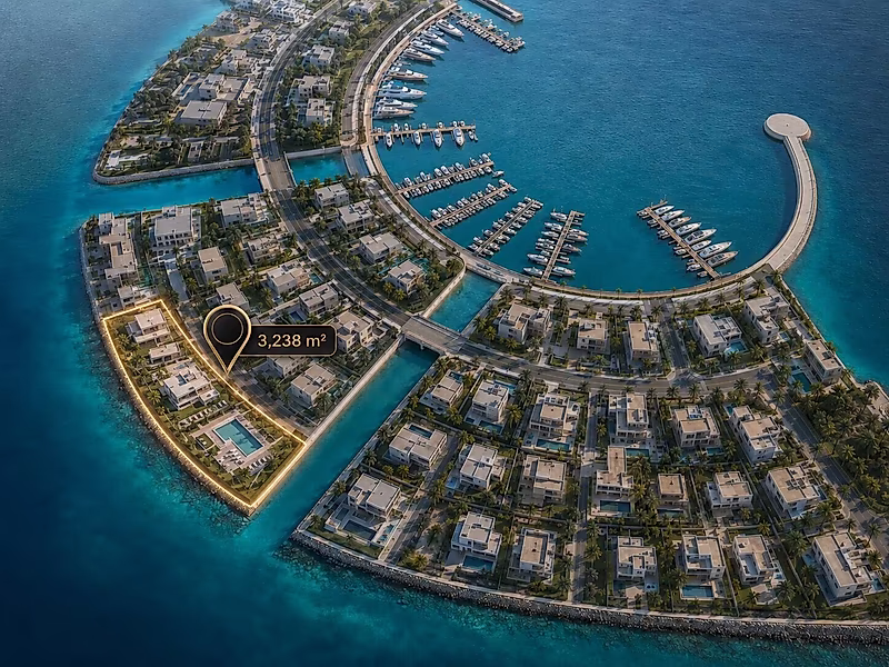 Prime Waterfront Land in Qateifan Island - Photo 6