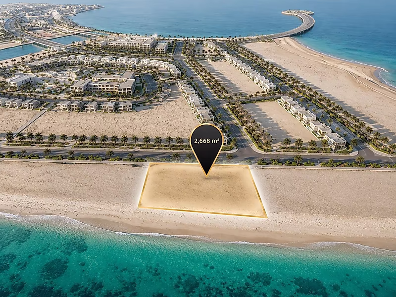  أرض على الواجهة البحرية | قطيفان الجنوبية 3، لوسيل | 2,667 م² - Photo 2