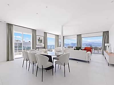 Cannes | Palm Beach | 3 Bedroom Duplex with Panoramic Sea View
