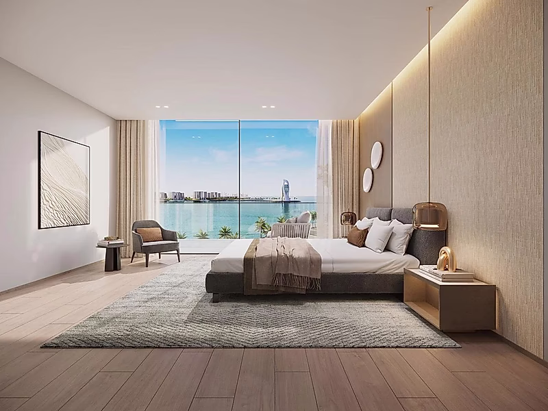 Ultra-Luxury Waterfront Living | 3-BHK + Maid Residence with Full Sea View in Elie Saab Branded Residences - Photo 3