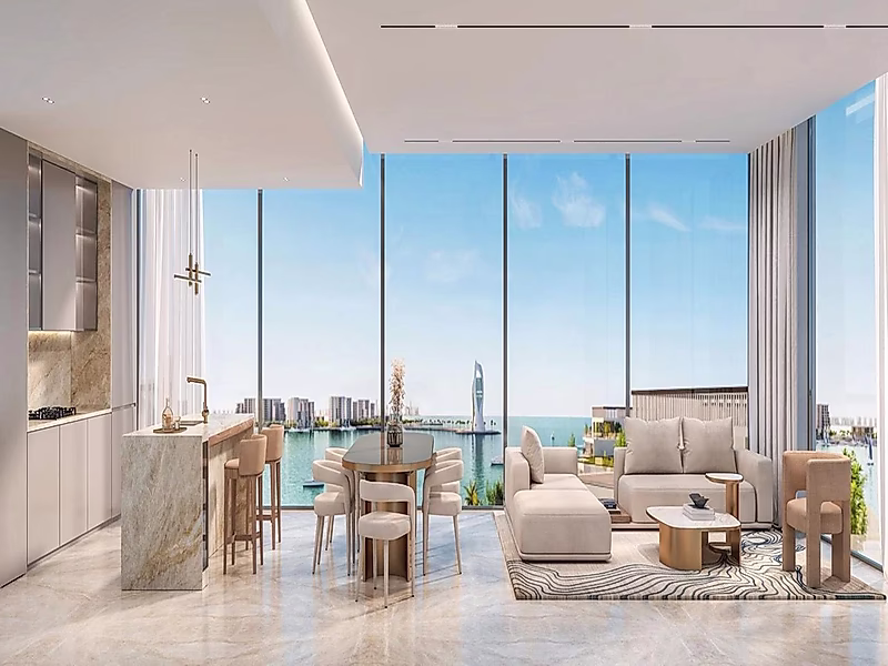Ultra-Luxury Waterfront Living | 3-BHK + Maid Residence with Full Sea View in Elie Saab Branded Residences - Photo 1