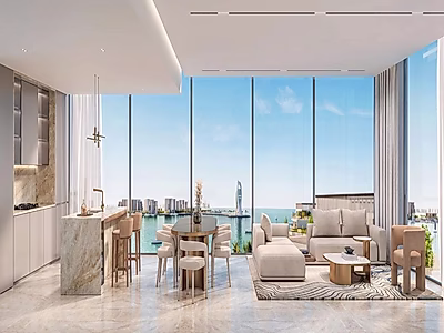 Ultra-Luxury Waterfront Living | 3-BHK + Maid Residence with Full Sea View in Elie Saab Branded Residences