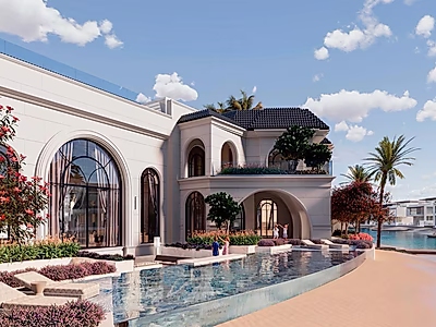 Ultra-Exclusive Mansion Living with Grand Interiors and Expansive Layout