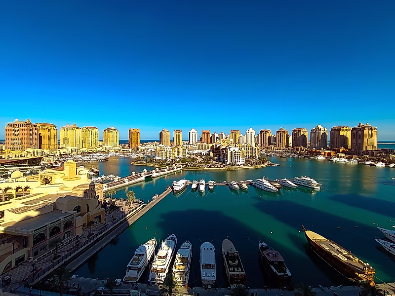 FULL MARINA | FURNISHED 1 BEDROOM | PORTO ARABIA - Photo 11