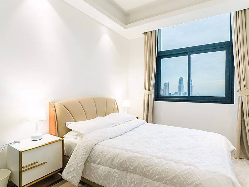 شقة أنيقة بغرفتين بإطلالات رائعة - Photo 2