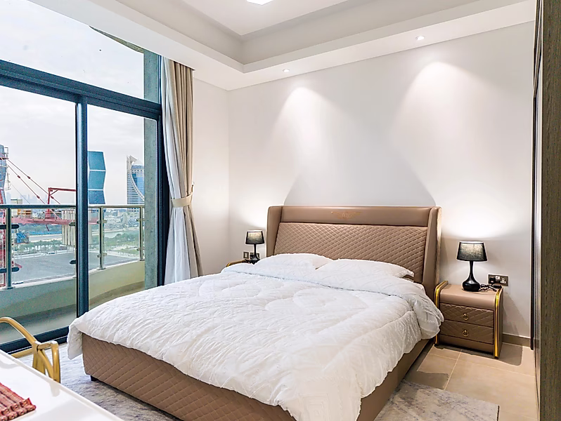 شقة أنيقة بغرفتين بإطلالات رائعة - Photo 6