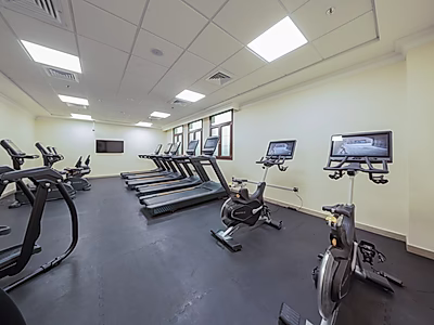 F-Fitted Gym Space in a Hotel Ready to Operate