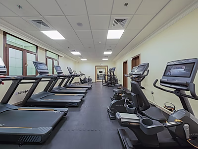 F-Fitted Gym Space in a Hotel Ready to Operate