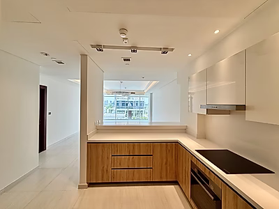 Luxury 1BR Apartment | Crystal Building, Gewan Island | Sea View | Bills Included