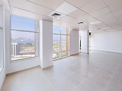 Corner Office with Sea & City Views | Al Corniche