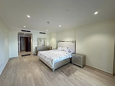 Amazing Fully Furnished 1BR | Huge Balcony Overlooking Pool | Porto Arabia | Bills Included