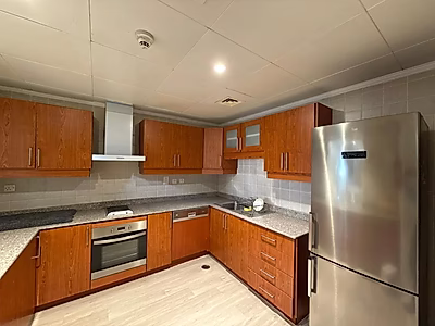 Amazing Fully Furnished 1BR | Huge Balcony Overlooking Pool | Porto Arabia | Bills Included