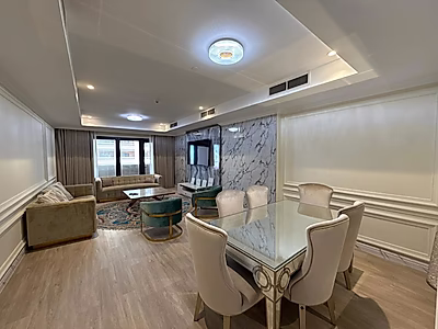 Amazing Fully Furnished 1BR | Huge Balcony Overlooking Pool | Porto Arabia | Bills Included