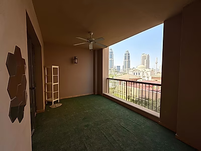 Amazing Fully Furnished 1BR | Huge Balcony Overlooking Pool | Porto Arabia | Bills Included