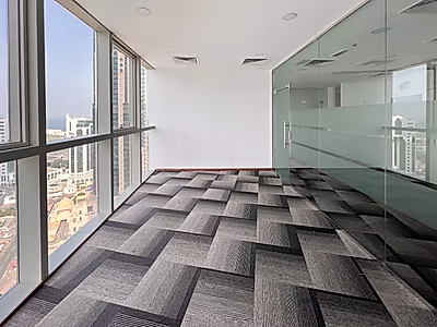Modern Fully Fitted Office 201 SQM | City Views | West Bay