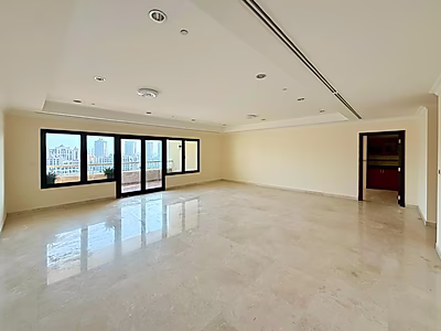 FOR RENT | SF 3 BEDROOM FULL MARINA VIEW | QAR 13,000
