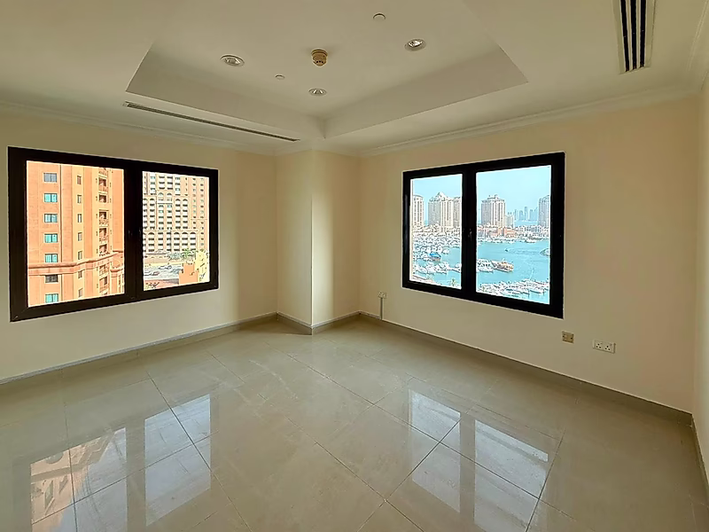 FOR RENT | SF 3 BEDROOM FULL MARINA VIEW | QAR 13,000 - Photo 6
