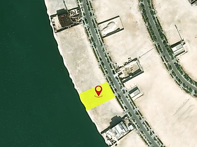 Prime Waterfront Land in Qateifan Island