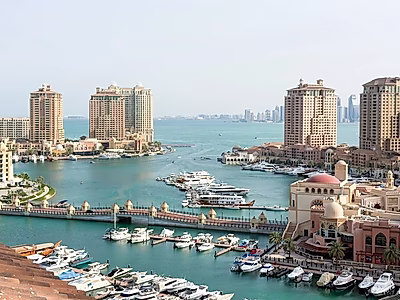 شقة غرفتي نوم مفروشة بالكامل في اللؤلؤة