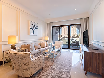 BEAUTIFUL 1 BEDROOM | LUXURIOUS LIVING SPACE | ST. REGIS MARSA ARABIA