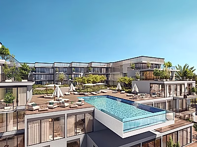 RESALE TWO BEDROOM IN THE PRESTIGIOUS ELIE SAAB RESIDENCE QETAIFAN ISLAND