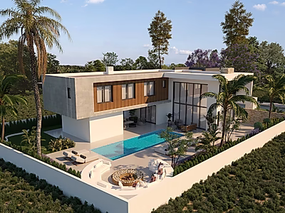 LUA MAR 5 bedroom villa in Livadia Cyprus