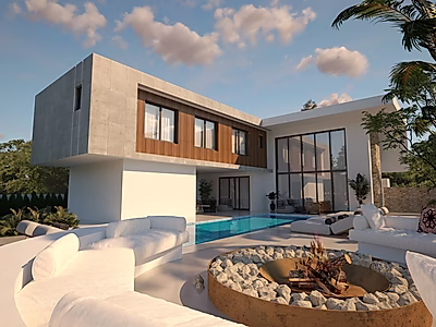 LUA MAR 5 bedroom villa in Livadia Cyprus