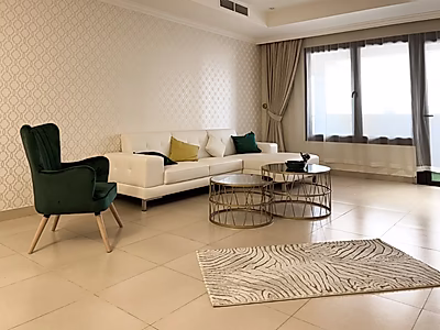 شقة أنيقة بغرفة نوم واحدة مع تصميم عصري
