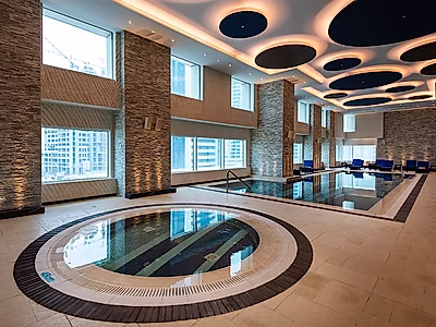 Luxurious 3-Bedroom + Maid Penthouse for Rent in West Bay