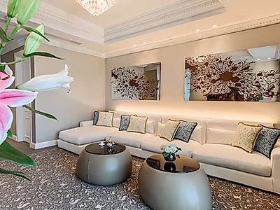 Luxurious 3-Bedroom + Maid Penthouse for Rent in West Bay